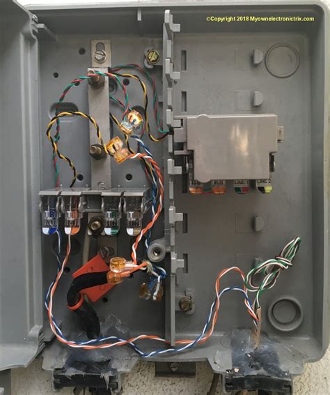 outdoor telephone wiring junction box|telephone junction box outside house.